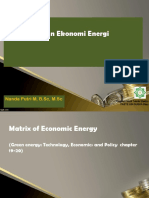 Kebijakan Dan Ekonomi Energi: Nanda Putri M, B.SC, M.SC