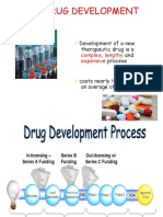 Drug Development: Development of A New Therapeutic Drug Is A and Process Costs Nearly and An Average of