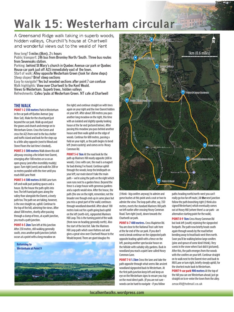 Westerham Walk Download PDF Road Transport Transport