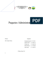 Paquetes Administrativo