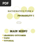 Add Maths Form 5 CHAPTER 7 Probability  Probability 