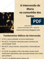 A Intercessão de Maria Na Comunhão Dos Santos - Afonso Murad