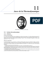 Bases de La Thermodynamique: 11.1 Systèmes Thermodynamiques