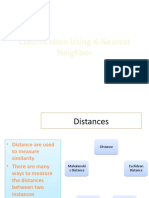Classification Using K-Nearest Neighbor