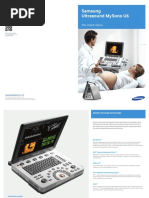 Samsung Ultrasound H60 Samsung Ultrasound Mysono U6: The Smart Choice