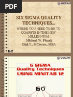 Six Sigma Statistical Methods Using Minitab 13 Manual4754