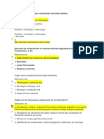 Principales componentes del medio abiótico