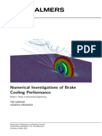 Numerical Investigations of Brake Cooling Performance: Tim Dekker Vignesh Krishnan