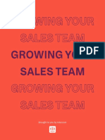 Growing Your Sales Team by Intercom