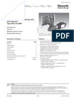 Proportional Pressure Reducing Valve, Pilot Operated Types DRE and ZDRE