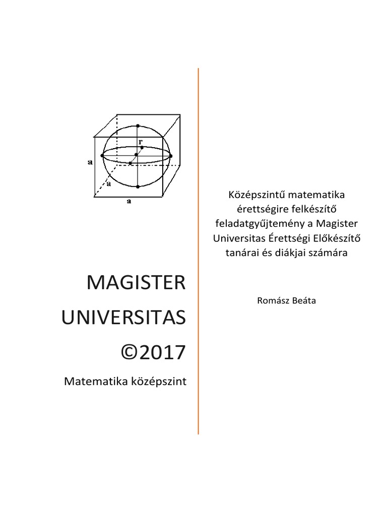 Érettségi Feladatok-Matek | PDF