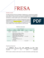 Fresa Primera