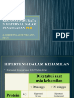 Kegawatdaruratan Maternal DLM Penanganan PEB