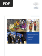 Employee Health as a Strategic Imperative