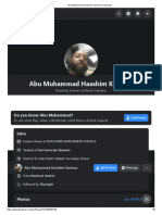 Abu Muhammad Haashim Kamena - Facebook