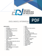 Excel Básico Intermedio y Avanzado