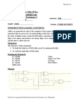 Lab Worksheet # 7