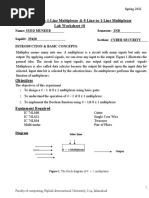 Lab Worksheet # 8