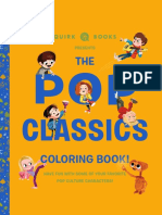Pop Classics Coloring Book