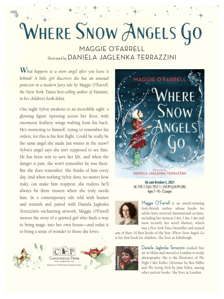 Where Snow Angels Go by Maggie O'Farrell Author's Note PDF Books