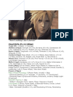Cloud Strife (PL 12/180pp) : "There's Nothing I Don't Cherish!"