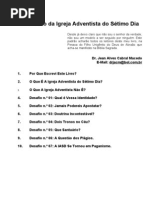 O Desafio da Igreja Adventista do Sétimo Dia