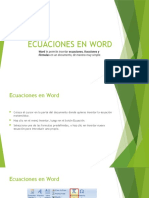 12 Ecuaciones en Word