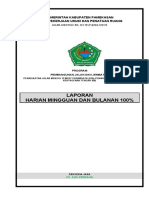 Progres Mingguan Dan Bulanan Sukolilo