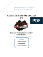 Manual de identidad e imagen de JoJBaL producciones