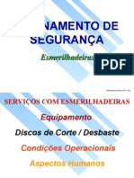 Treinamento de Segurança: Esmerilhadeiras