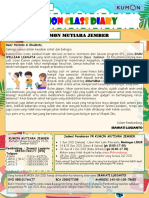 KUMON Class Diary Juni 2021F