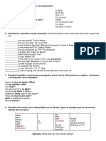 Actividad 3 3º Wh-Questions