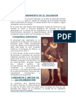 Historia de El Salvador Monografia PDF