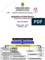 Mapa Coceptual Estrategia Corporativa - Los Sabios