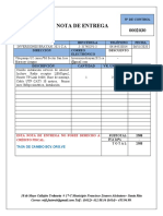 Nota de Entrega: Rif: J-404004319 #De Control