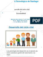 Desarrollo Del Ciclo Vital y Personalidad.