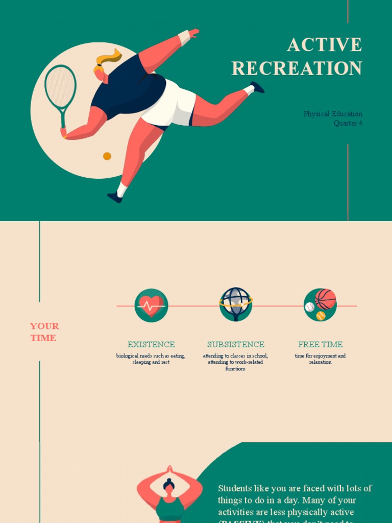 Active Recreation and Healthy Lifestyle Guide | PDF | Energy ...