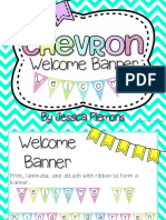 Welcome Banner: by Jessica Plemons