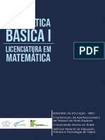 Matemática Básica I-Livro