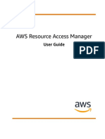 AWS Resource Access Manager: User Guide
