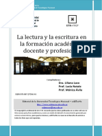 La Lectura y Escritura en La Formación Académica Docente