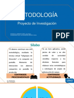 Metodología: Proyecto de Investigación