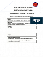 INFORME FINAL DE VINCULACION - INTRIAGO MEZA MARÍA ISABEL Ok