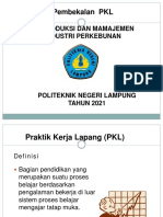 Pembekalan PKL 2021