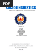 Makalah Sociolinguistics