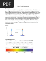 Flame Test & Spectroscopy Virtual Lab