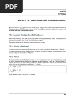 Fifteen: 15.1 Lesson: Introduction To Databases