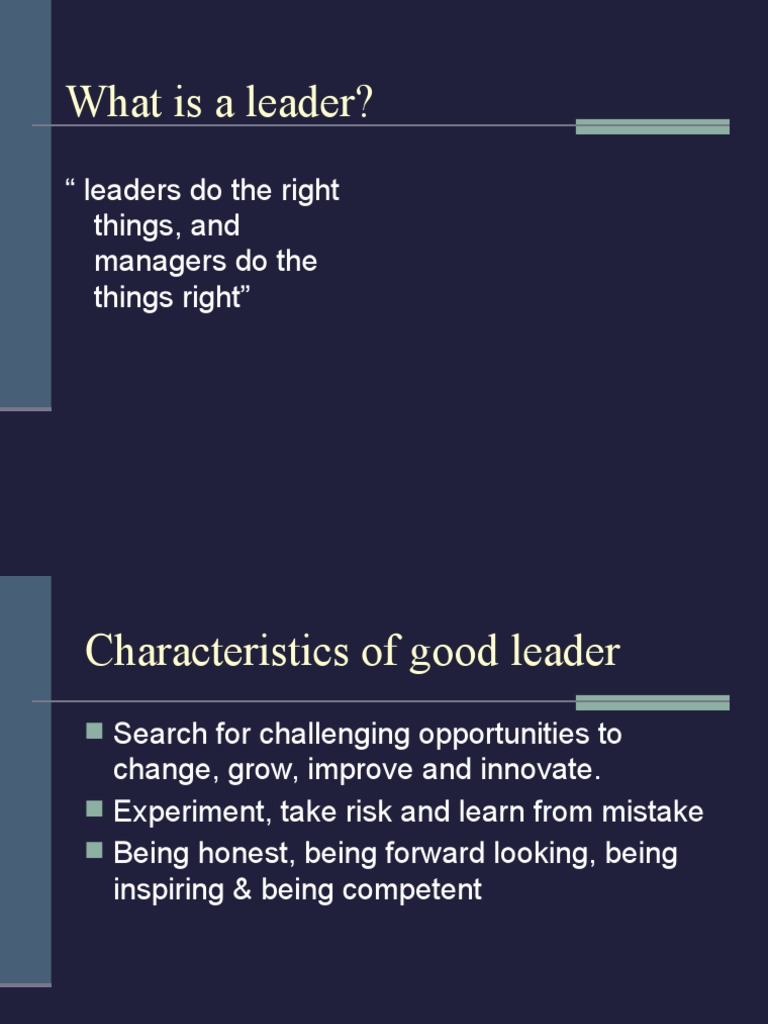Understanding Leadership Styles and Qualities | PDF