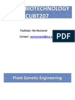 Plant Genetic Engineering