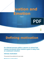 Motivation, Emotion, and Culture: Key Concepts